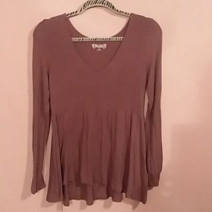 Long sleeved Babydoll Top